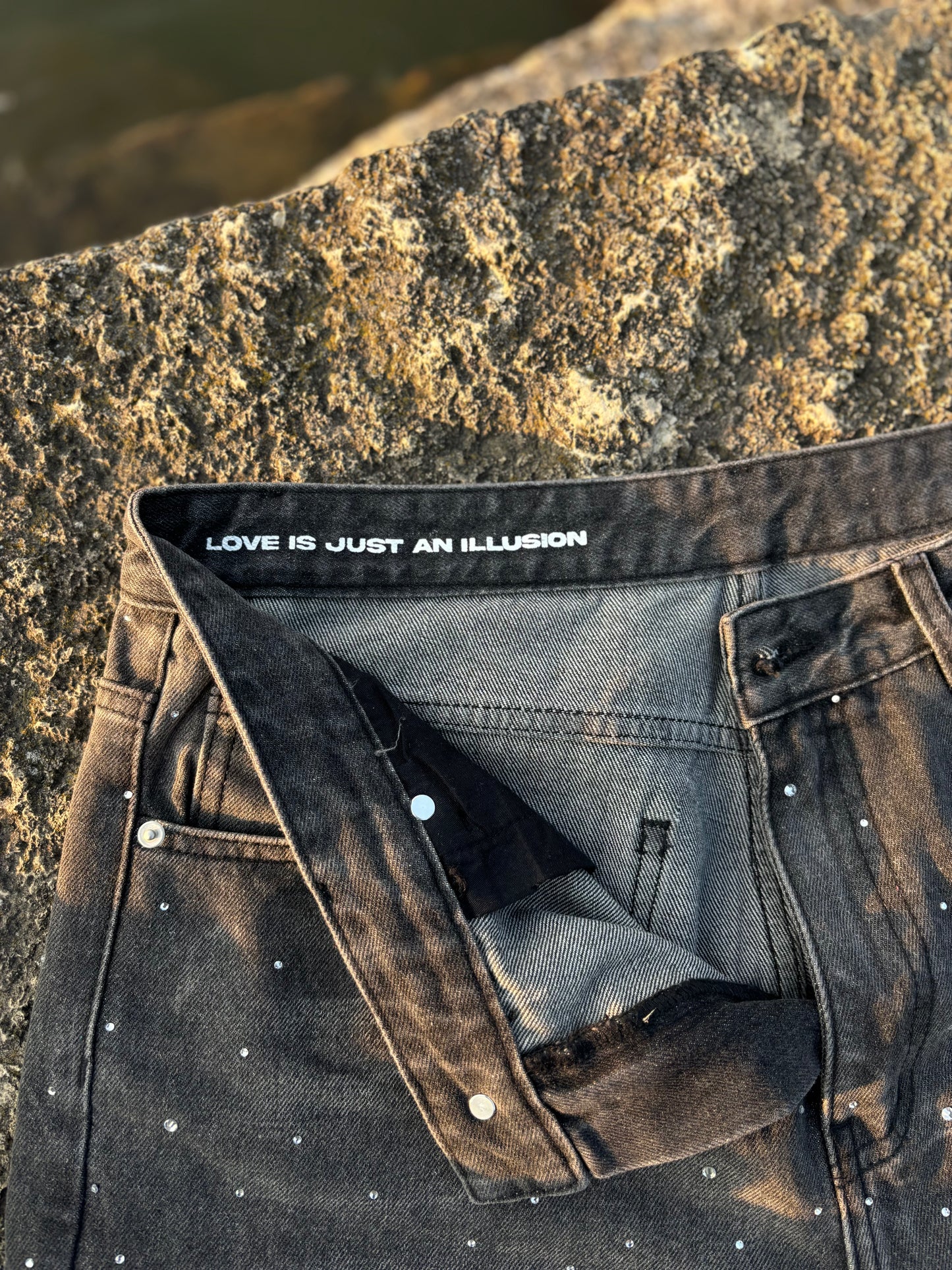 Black Insane Reverse Jorts